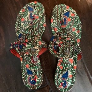 Tory Burch Wild Bird Miller Sandal.